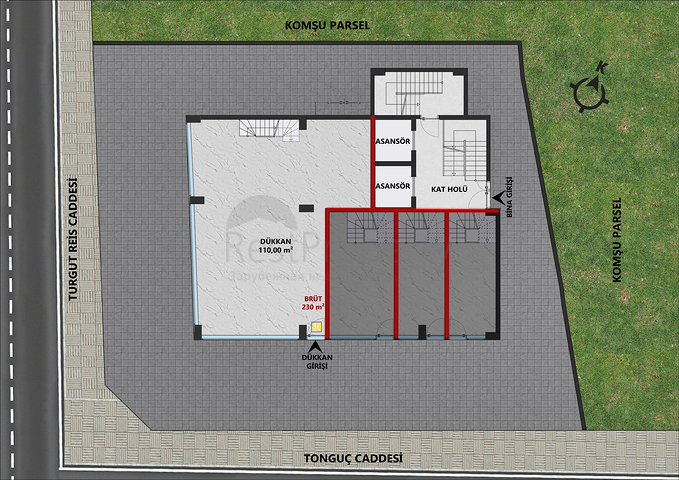 Investment project in Antalya city center  Investment project in Antalya city center
