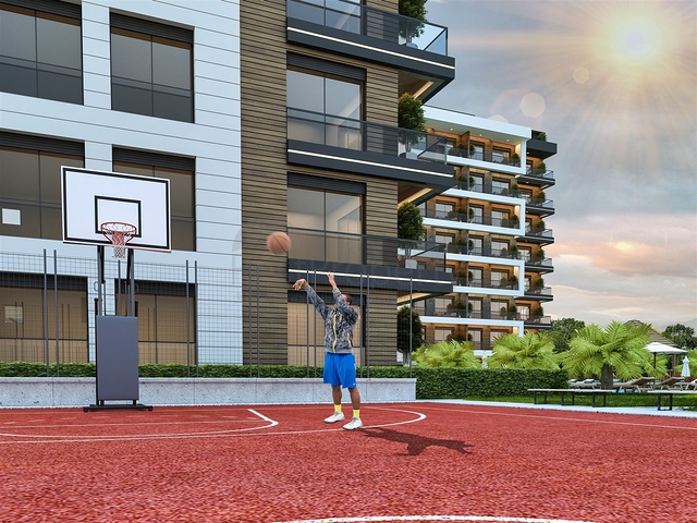 1+1 ,2+1 and 3+1 apartments in Ermenek - Antalya residential area 