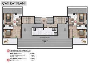 1+1 ,2+1 and 3+1 apartments in Ermenek - Antalya residential area 