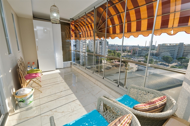 A 4+2 duplex apartment in the Siteler Antalya neighborhood 