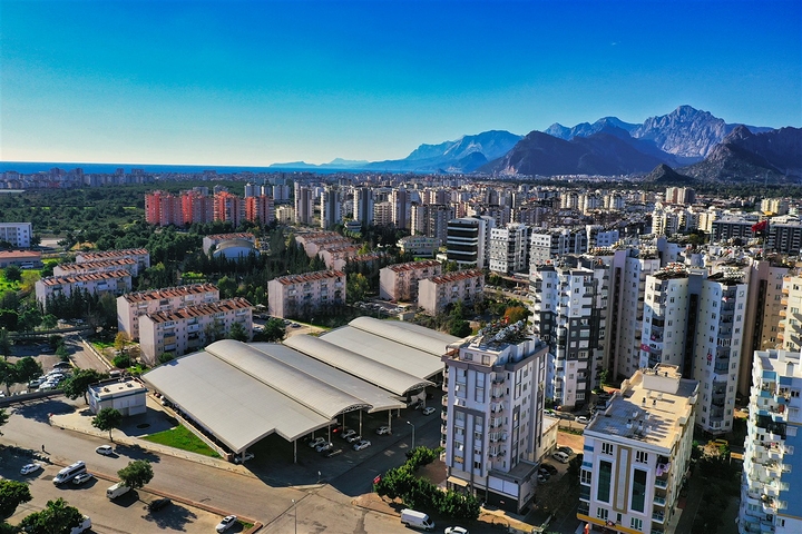 A 4+2 duplex apartment in the Siteler Antalya neighborhood 