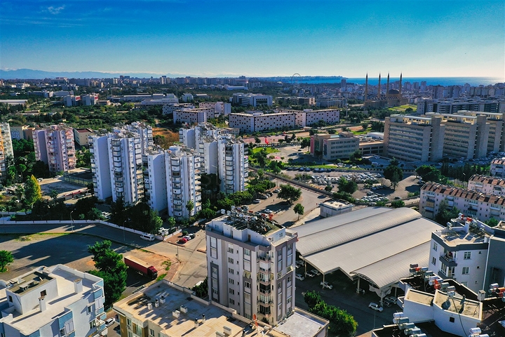 A 4+2 duplex apartment in the Siteler Antalya neighborhood 