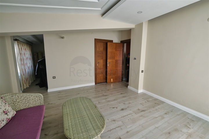 A 4+2 duplex apartment in the Siteler Antalya neighborhood 