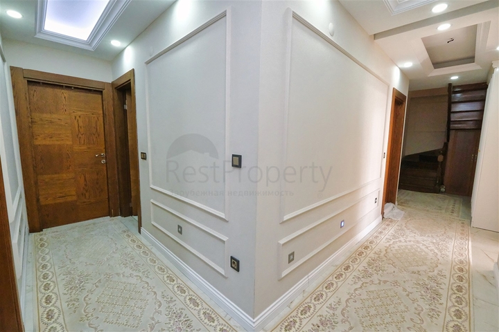 A 4+2 duplex apartment in the Siteler Antalya neighborhood 