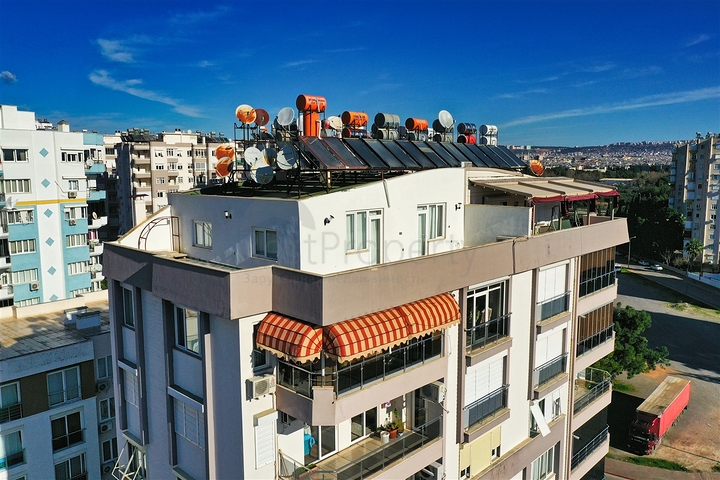 A 4+2 duplex apartment in the Siteler Antalya neighborhood 