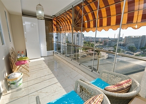 A 4+2 duplex apartment in the Siteler Antalya neighborhood 