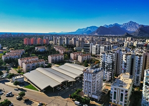 A 4+2 duplex apartment in the Siteler Antalya neighborhood 
