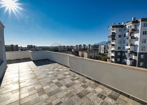 A 4+2 duplex apartment in the Siteler Antalya neighborhood 