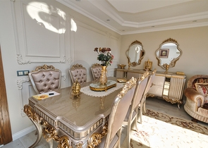 A 4+2 duplex apartment in the Siteler Antalya neighborhood 