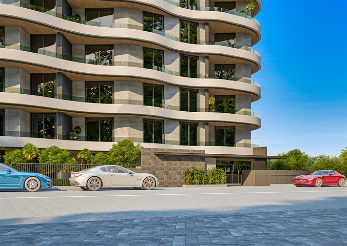 An investment project in the Sinan - Antalya microdistrict