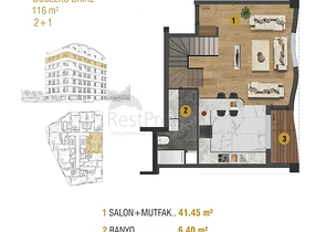An investment project in the Sinan - Antalya microdistrict