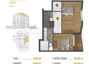 An investment project in the Sinan - Antalya microdistrict