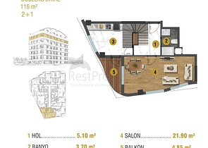 An investment project in the Sinan - Antalya microdistrict