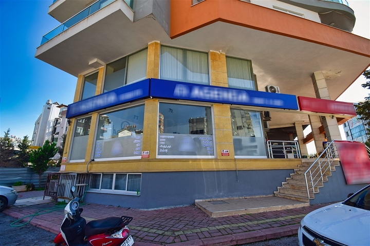 Commercial premises in Konyaalti - Antalya area are for sale. 