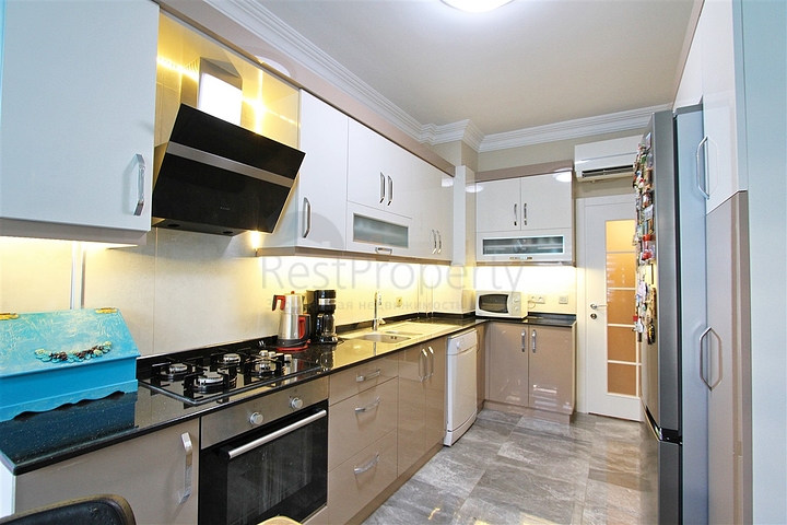 5+2 duplex apartment in Caglayan - Antalya neighborhood 