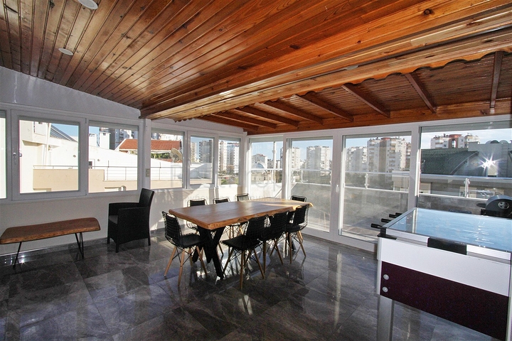 5+2 duplex apartment in Caglayan - Antalya neighborhood 