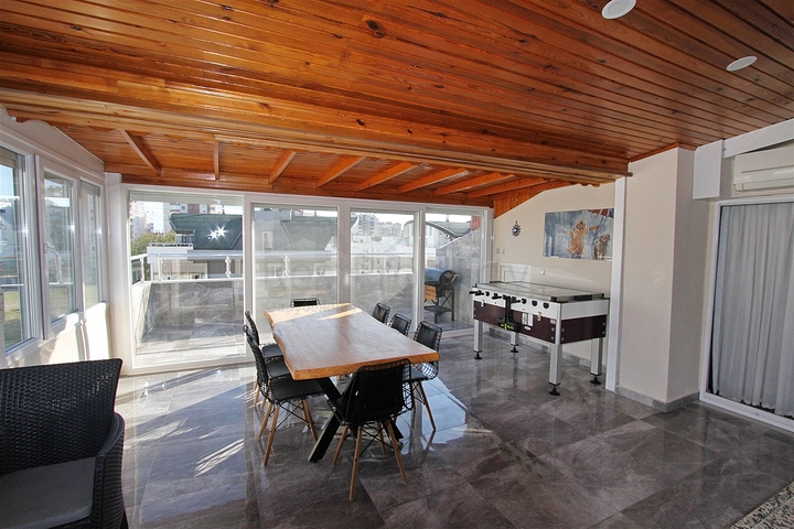 5+2 duplex apartment in Caglayan - Antalya neighborhood 