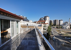 5+2 duplex apartment in Caglayan - Antalya neighborhood 