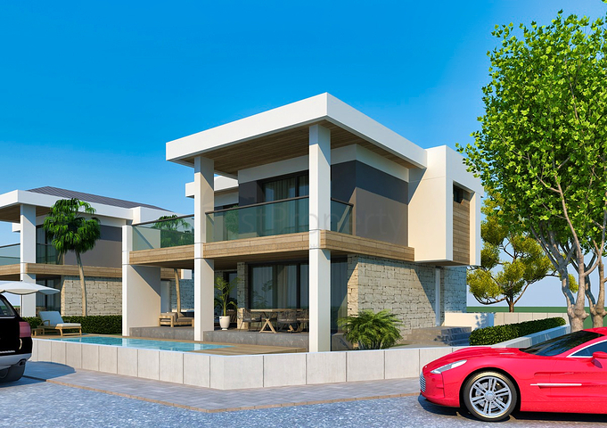 4+1 villa in Chamyuva - Antalya neighborhood 