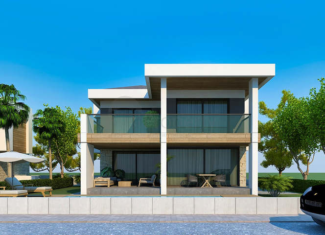 4+1 villa in Chamyuva - Antalya neighborhood 