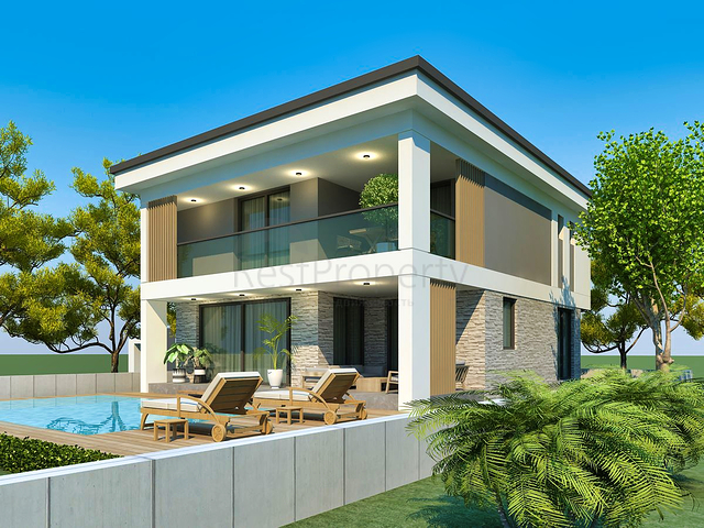 4+1 villa in Chamyuva - Antalya neighborhood 