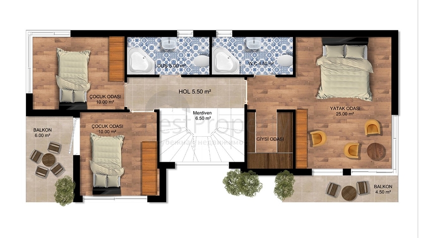 4+1 villas in Side Antalya area  4+1 villas in Side Antalya area