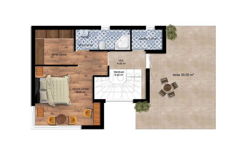 4+1 villas in Side Antalya area  4+1 villas in Side Antalya area