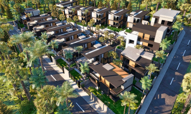 4+1 villas in Side Antalya area  4+1 villas in Side Antalya area