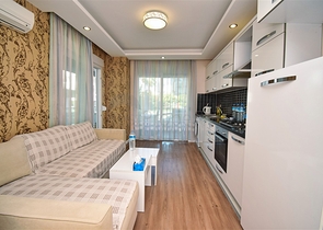 1+1 apartment in the Liman - Antalya neighborhood
