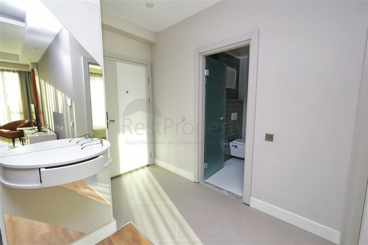 1+1 apartment in the residential area of Kemeragzy - Antalya