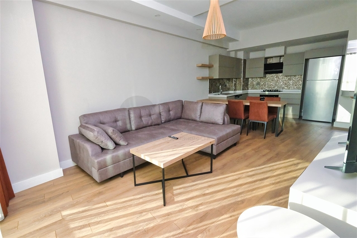 1+1 apartment in the residential area of Kemeragzy - Antalya