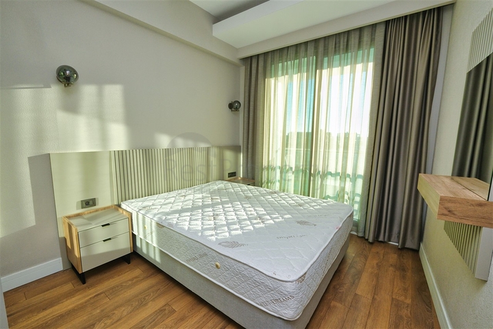 1+1 apartment in the residential area of Kemeragzy - Antalya