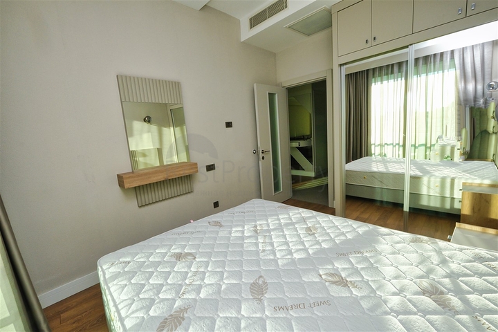 1+1 apartment in the residential area of Kemeragzy - Antalya