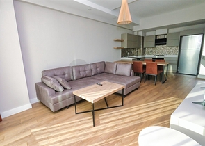 1+1 apartment in the residential area of Kemeragzy - Antalya