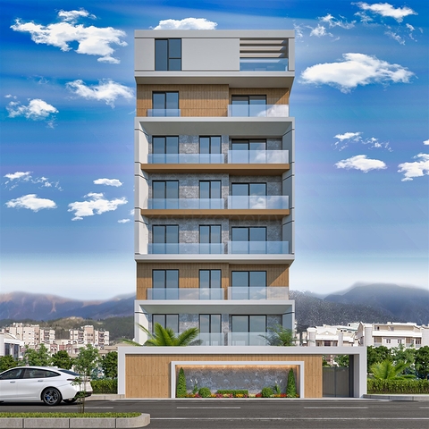 Investment project in Antalya city center 