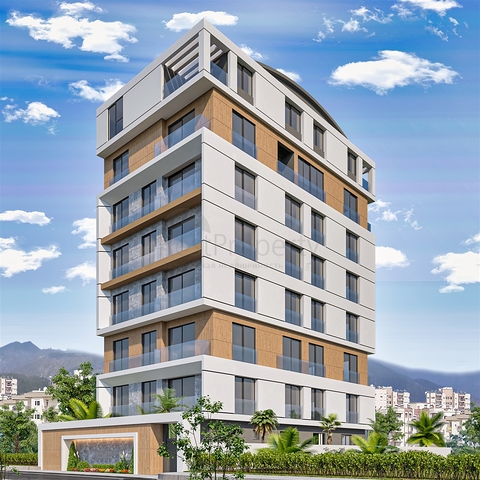 Investment project in Antalya city center 