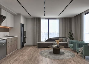 Investment project in Antalya city center 