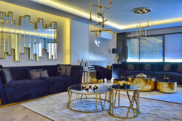 3+1 apartment in the residential district of Bakhcheli Evleri - Antalya 