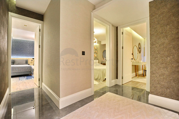 3+1 apartment in the residential district of Bakhcheli Evleri - Antalya 