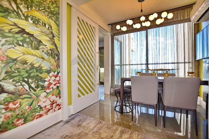 3+1 apartment in the residential district of Bakhcheli Evleri - Antalya 