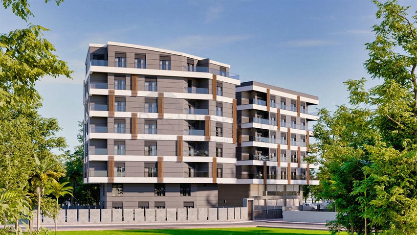 Investment project in Antalya city center 