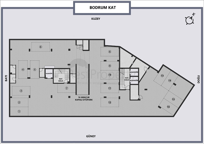 Investment project in Antalya city center 