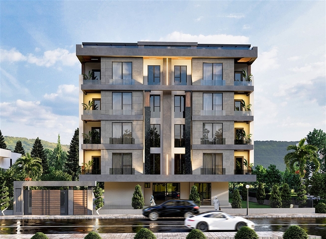 New Investment Apartments Near Sea in Liman, Konyaaltı