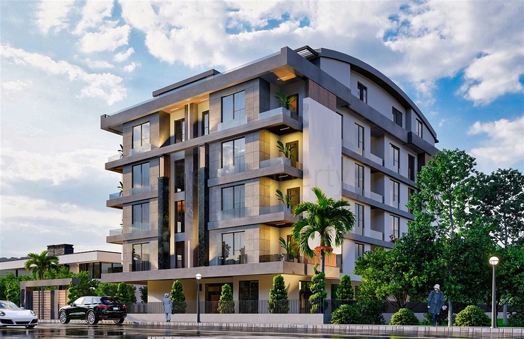 New Investment Apartments Near Sea in Liman, Konyaaltı