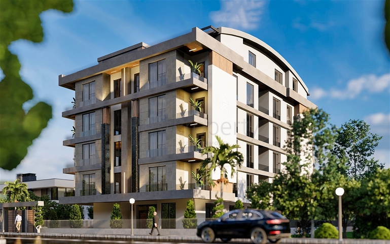 New Investment Apartments Near Sea in Liman, Konyaaltı