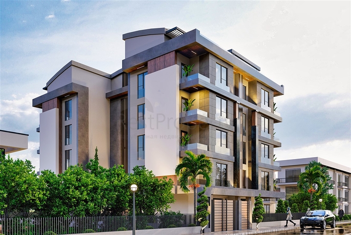 New Investment Apartments Near Sea in Liman, Konyaaltı