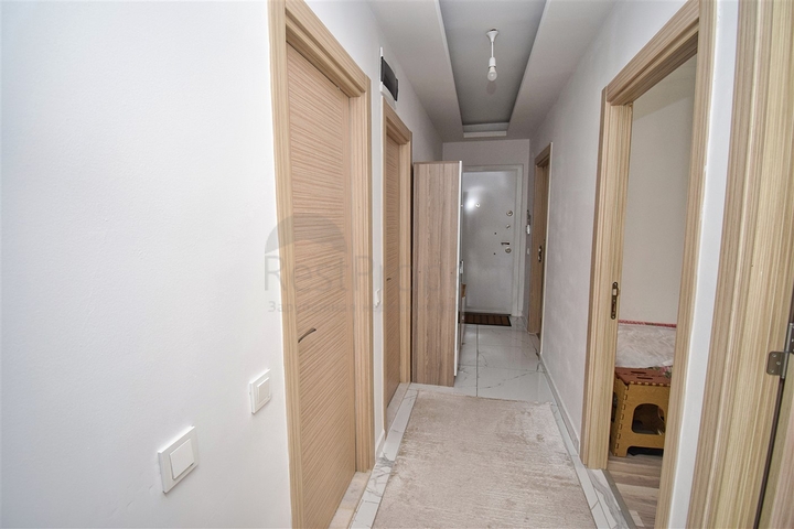 A 2+1 apartment in the Gebizli -Antalya neighborhood 