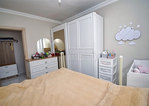 A 2+1 apartment in the Gebizli -Antalya neighborhood 