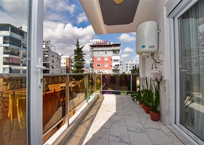 A 2+1 apartment in the Gebizli -Antalya neighborhood 