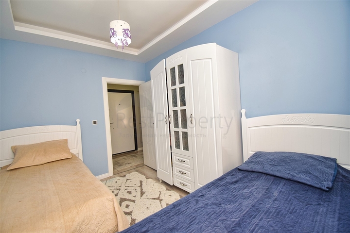 A 2+1 apartment in the Kyzyltoprak - Antalya neighborhood 